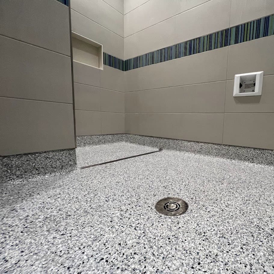 an image of a drain in a healthcare facility